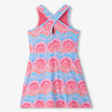 Starburst Tie Dye Active A-Line Dress Girls Play Dresses Hatley