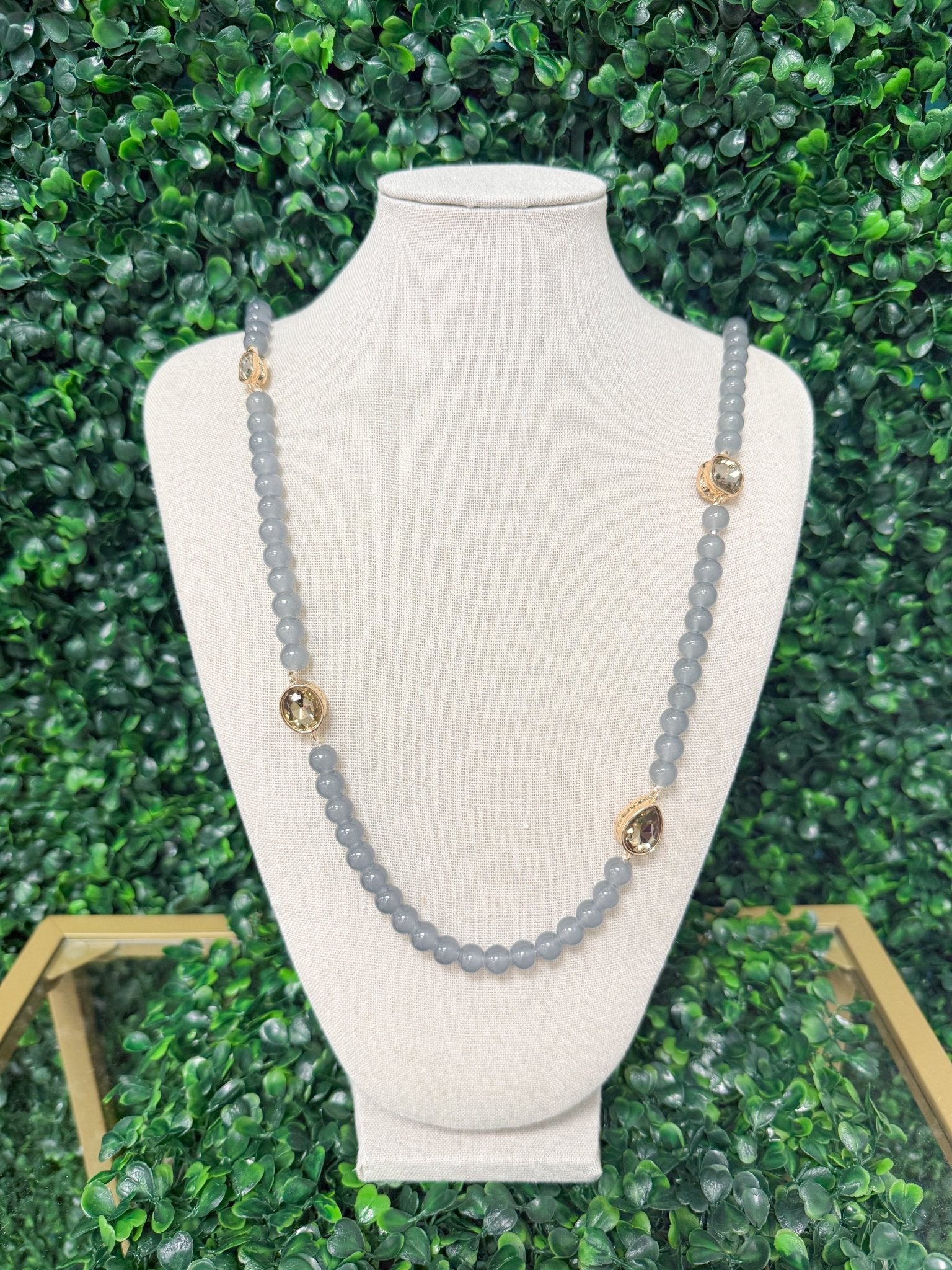 Starlight Blue Necklace - Sugar Babies Children's Boutique/Meg's Shoppe