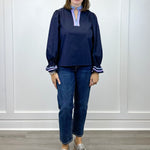 Starlight Sky Blouse - Navy Tops Jodifl