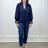 Starlight Sky Blouse - Navy Tops Jodifl