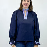 Starlight Sky Blouse - Navy Tops Jodifl