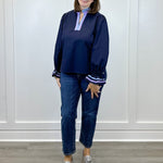 Starlight Sky Blouse - Navy Tops Jodifl
