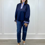 Starlight Sky Blouse - Navy Tops Jodifl