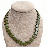Stars Align Necklace - Green Necklaces The Katie Kollective