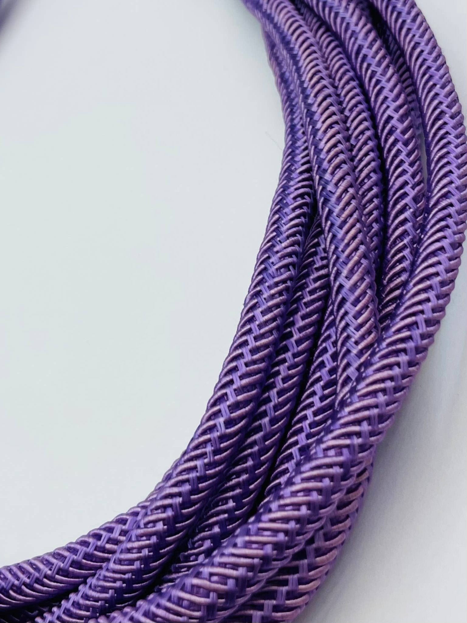 Statement 8-Strand Necklace - Lilac Necklaces TWO FORTY TWO