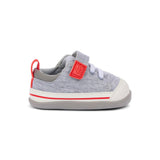 Stevie Mini - Gray Jersey/Red Boys Shoes See Kai Run