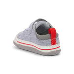 Stevie Mini - Gray Jersey/Red Boys Shoes See Kai Run