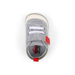 Stevie Mini - Gray Jersey/Red Boys Shoes See Kai Run