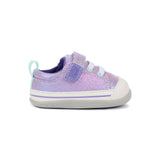 Stevie Mini - Purple Metallic Girls Shoes See Kai Run