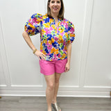 Stevie Vegan Leather Shorts - Cheeky Pink Shorts Tyler Boe