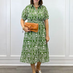 Stevie's Garden Shirt Dress Long Dresses Polagram by Wellmade USA