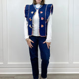 Stitch & Story Quilted Vest Outerwear &Merci