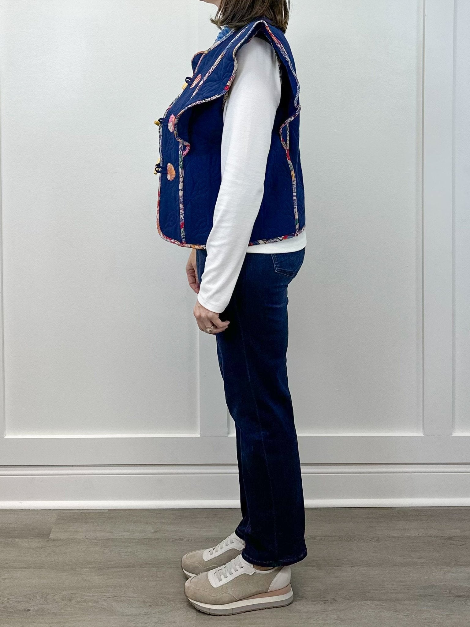 Stitch & Story Quilted Vest Outerwear &Merci