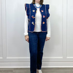 Stitch & Story Quilted Vest Outerwear &Merci