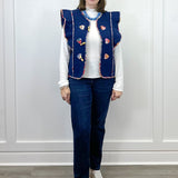 Stitch & Story Quilted Vest Outerwear &Merci