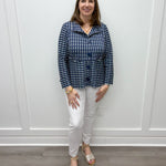Stonewash Cotton Knits Easy Pant - White Pants Habitat