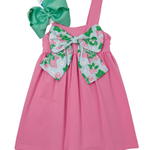 Strawberry Picking Bow Dress Girls Play Dresses Banana Split