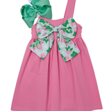 Strawberry Picking Bow Dress Girls Play Dresses Banana Split