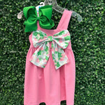 Strawberry Picking Bow Dress Girls Play Dresses Banana Split