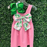 Strawberry Picking Bow Dress Girls Play Dresses Banana Split