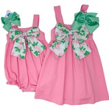 Strawberry Picking Bow Dress Girls Play Dresses Banana Split