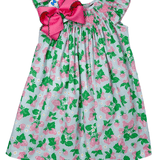 Strawberry Picking Smocked Bishop Girls Occasion Dresses Banana Split