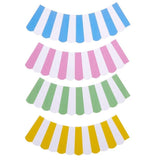 Stripe Paper Shade Cover - Assorted Home Decor Two's Company