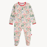 Sugar Plum Dreams Modal Footie - Sugar Babies Children's Boutique/Meg's Shoppe