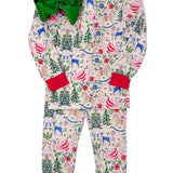 Sugar Plum Dreams Modal L/S Pajamas Kids Pajamas Magnetic Me