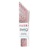 Sugar Plum Soldiers Reusable Straw Set Kitchen + Entertaining Swig