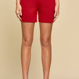 Sun-Cool Solid Short - Red Shorts Dear Scarlett