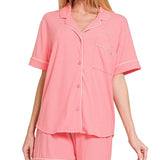 Sweet Dreams Pajama Set - Pink Pajamas Zenana