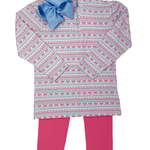 Sweetheart 1/4 Zip Pullover Set Girls Sets Trotter Street Kids