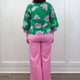 Sweetheart Scallop Pants - Pink Pants Entro