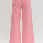 Sweetheart Scallop Pants - Pink Pants Entro