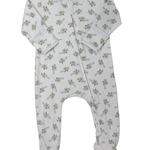 Take Flight Printed Zipper Footie Baby Sleepwear Magnolia Baby