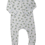 Take Flight Printed Zipper Footie Baby Sleepwear Magnolia Baby