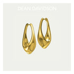 Tao Hinged Hoops - Gold Earrings Dean Davidson