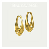 Tao Hinged Hoops - Gold Earrings Dean Davidson