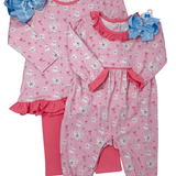 Tea For Two Romper Girls Bubbles + Rompers Trotter Street Kids
