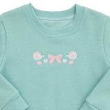 Teacups Ruffle Pullover Girls Sweaters + Sweatshirts Itsy Bitsy