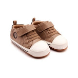 Team Bub - Taupe/Navy Boys Shoes Old Soles