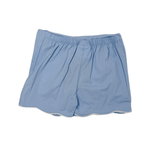 Tessa Scalloped Skort - Blue Girls Skirts + Bloomers Emma Jean