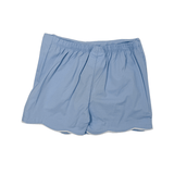 Tessa Scalloped Skort - Blue Girls Skirts + Bloomers Emma Jean