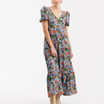 The Agatha Dress - Antique Petals Long Dresses Smith & Quinn