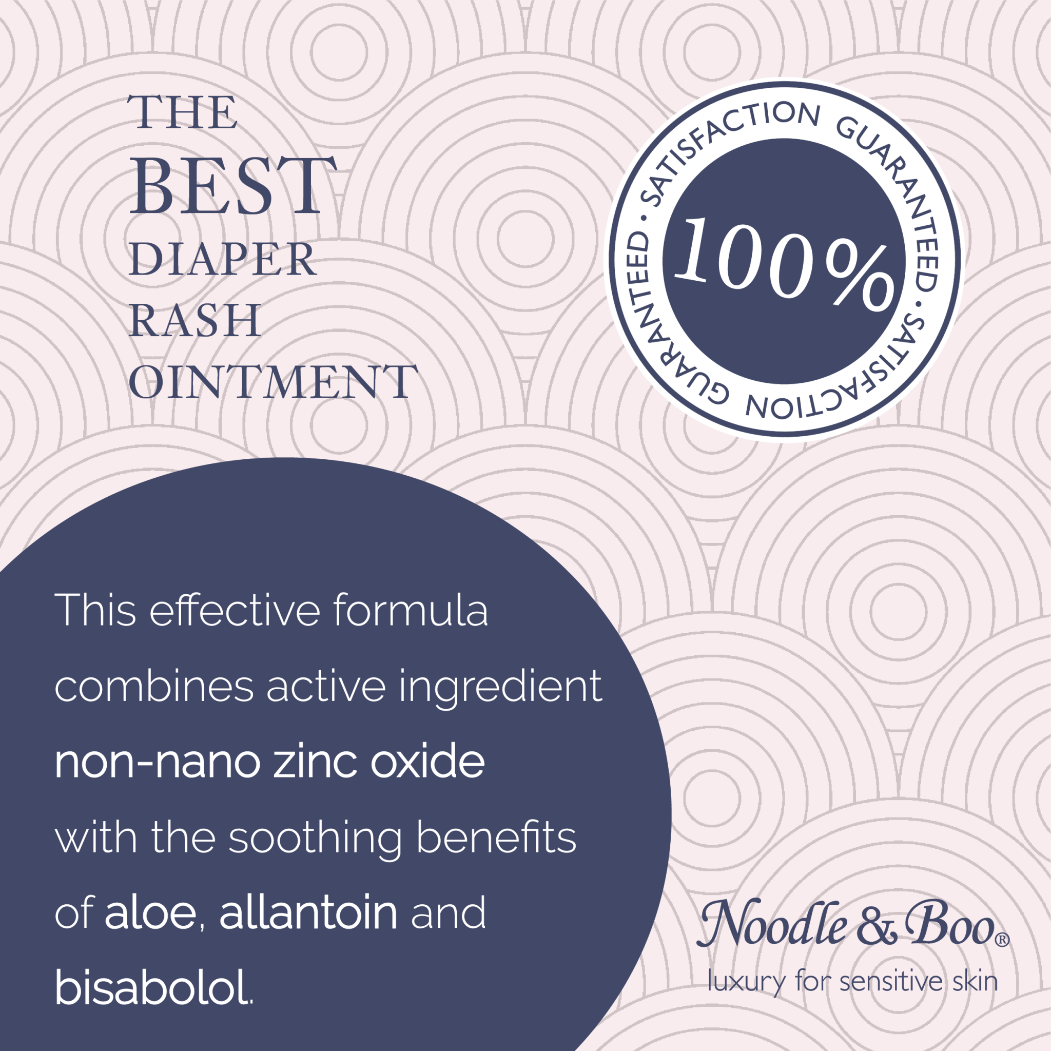 The Best Diaper Rash Ointment - 10 oz Bath Noodle & Boo