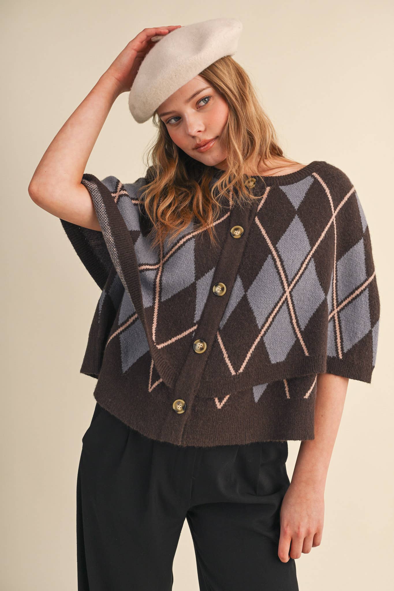 The Edinburgh Cape Sweaters &MERCI