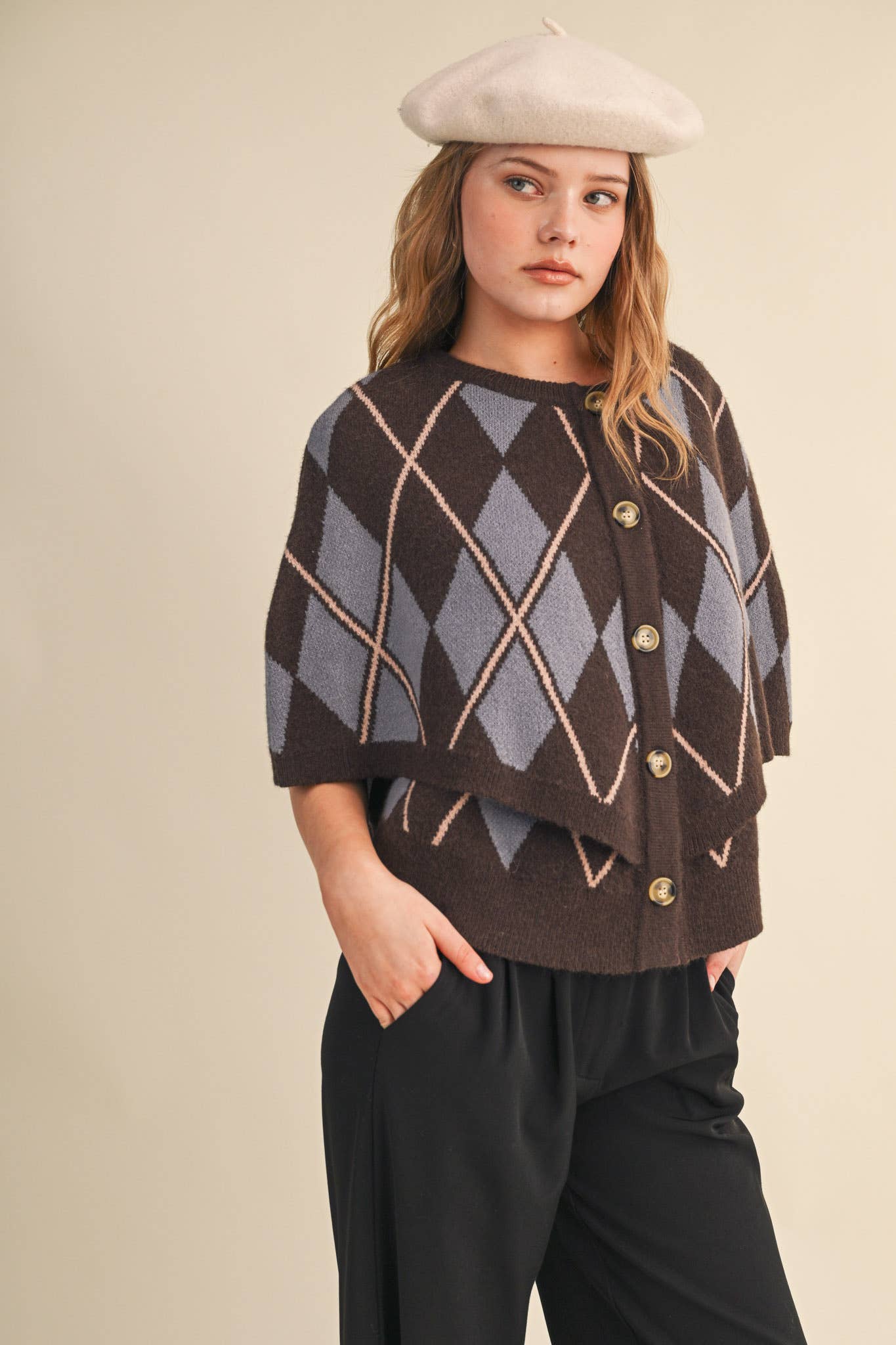 The Edinburgh Cape Sweaters &MERCI