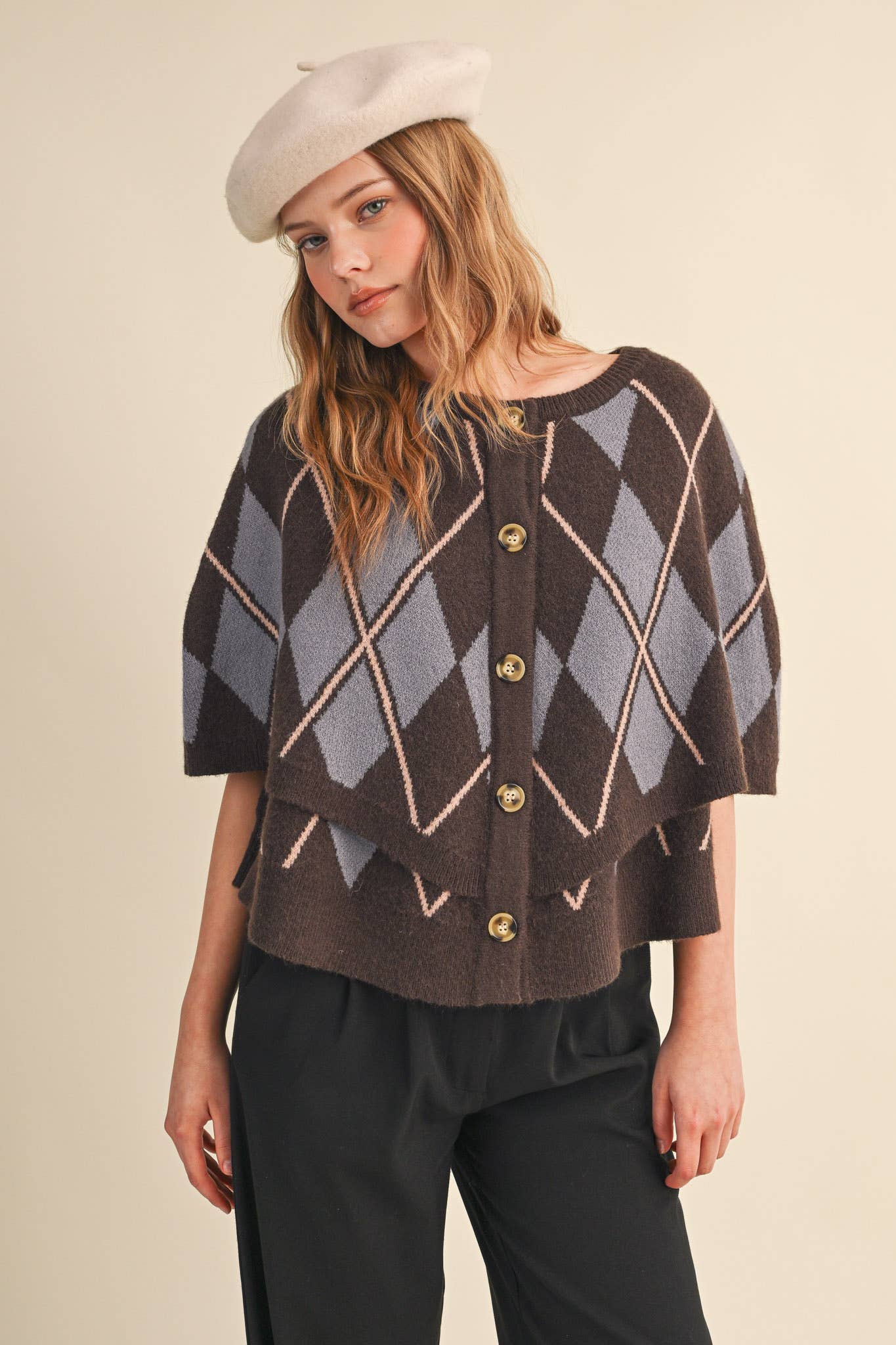 The Edinburgh Cape Sweaters &MERCI