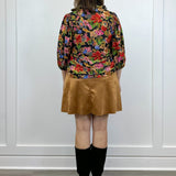The Eliza Top - Midnight Petals - Sugar Babies Children's Boutique/Meg's Shoppe